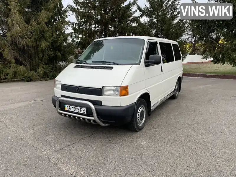 Мінівен Volkswagen Transporter 2002 2.46 л. Ручна / Механіка обл. Київська, Біла Церква - Фото 1/13