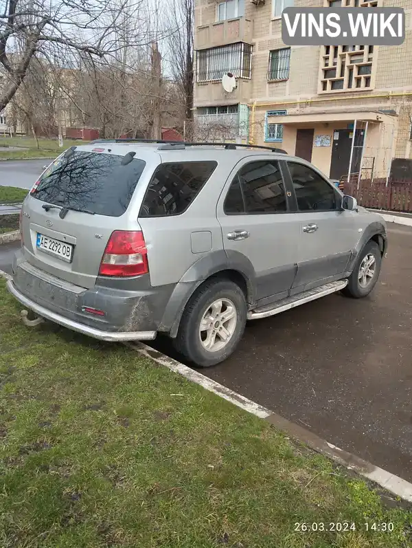 Позашляховик / Кросовер Kia Sorento 2003 2.5 л. Автомат обл. Дніпропетровська, Кривий Ріг - Фото 1/5