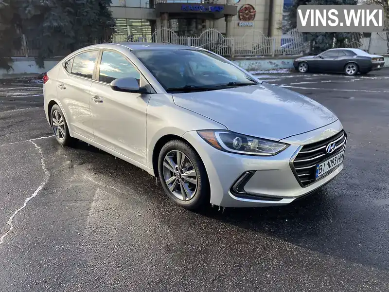 Седан Hyundai Elantra 2016 2 л. Автомат обл. Полтавская, Полтава - Фото 1/21