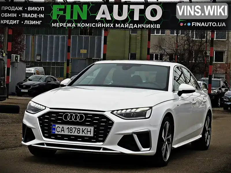 Седан Audi A4 2022 1.98 л. Автомат обл. Черкасская, Черкассы - Фото 1/21