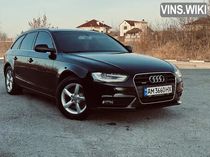 WAUZZZ8K8DA161782 Audi A4 2012 Універсал 2 л. Фото 2