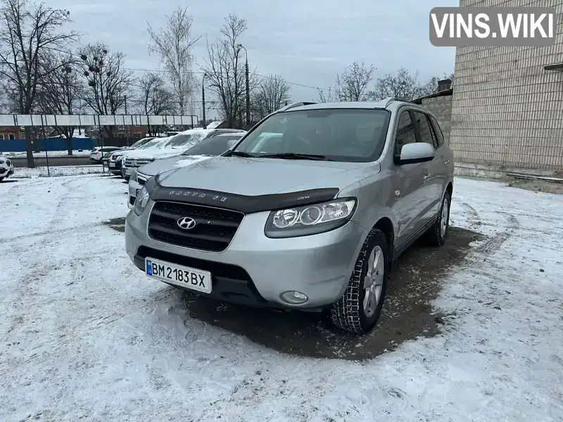 Позашляховик / Кросовер Hyundai Santa FE 2007 2.19 л. Автомат обл. Сумська, Суми - Фото 1/16