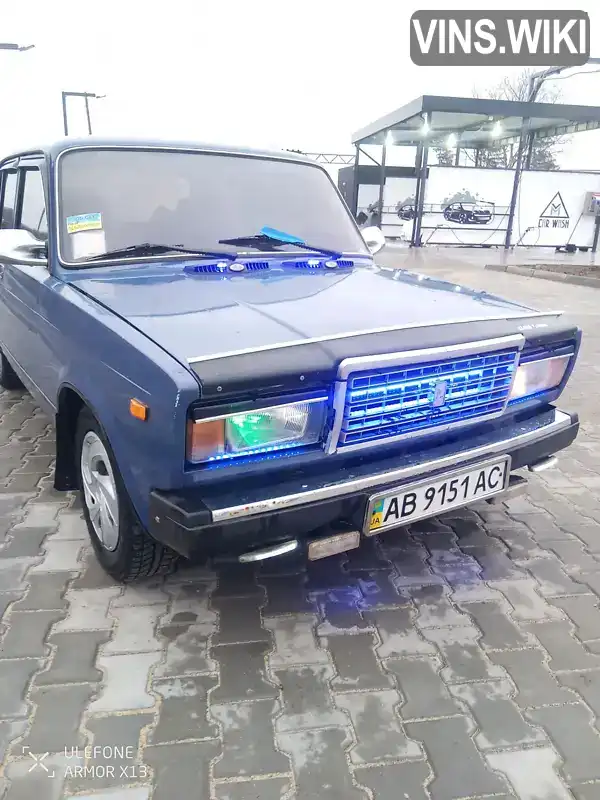 Седан ВАЗ / Lada 2107 2005 1.57 л. Ручна / Механіка обл. Вінницька, Тульчин - Фото 1/10