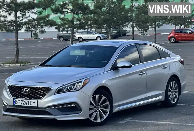 Седан Hyundai Sonata 2016 2.36 л. Автомат обл. Миколаївська, Миколаїв - Фото 1/10