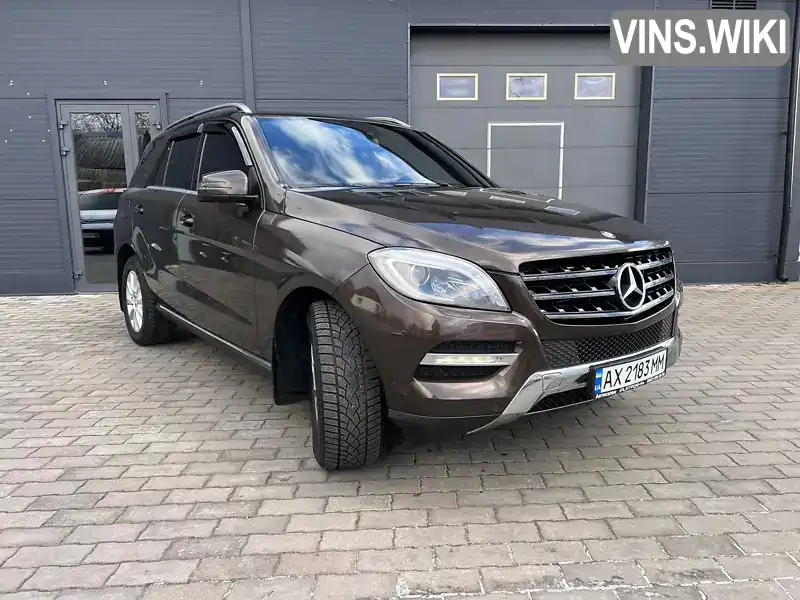 Внедорожник / Кроссовер Mercedes-Benz M-Class 2013 2.99 л. Автомат обл. Житомирская, Коростень - Фото 1/21