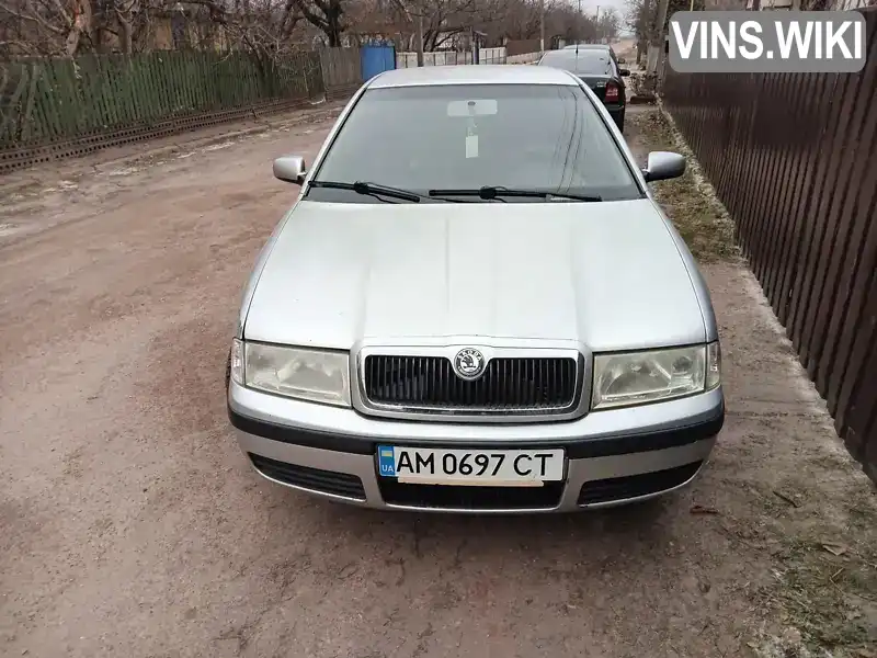 Лифтбек Skoda Octavia 2002 1.6 л. Ручная / Механика обл. Житомирская, Овруч - Фото 1/13