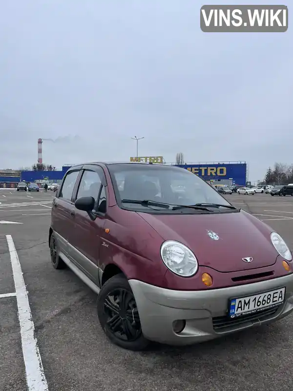 XWB4B11BD8A020876 Daewoo Matiz 2008 Хетчбек 1 л. Фото 2