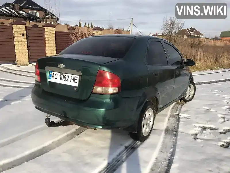 Седан Chevrolet Aveo 2005 1.5 л. Ручная / Механика обл. Волынская, Луцк - Фото 1/9