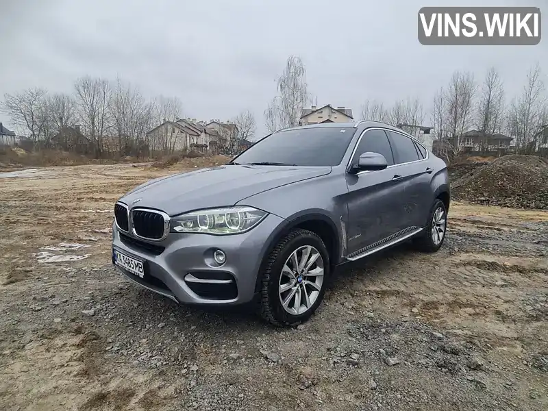 Позашляховик / Кросовер BMW X6 2016 2.99 л. Автомат обл. Київська, Київ - Фото 1/21