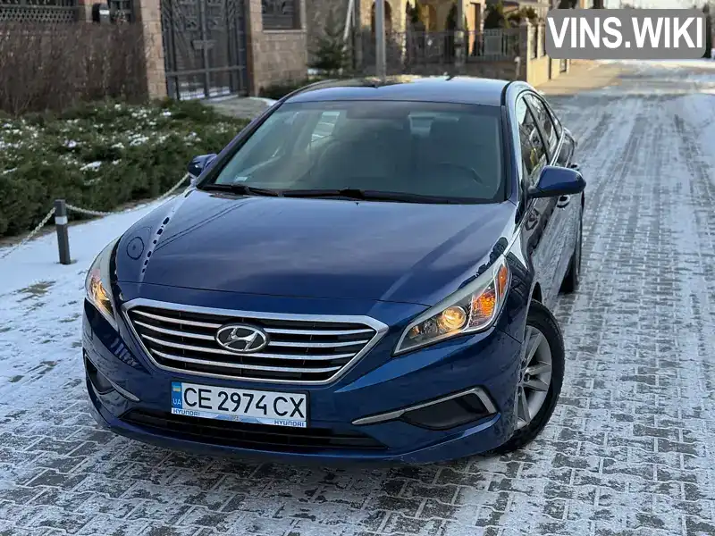 Седан Hyundai Sonata 2015 2.36 л. Автомат обл. Чернівецька, Чернівці - Фото 1/21