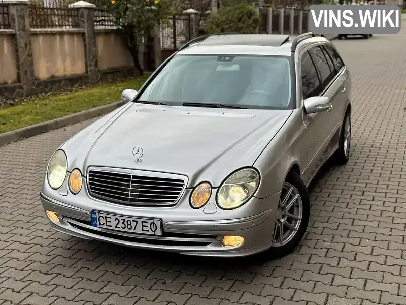 Универсал Mercedes-Benz E-Class 2004 3.2 л. Автомат обл. Черновицкая, Черновцы - Фото 1/21