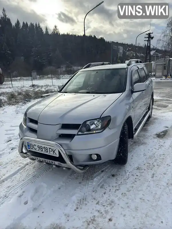 Внедорожник / Кроссовер Mitsubishi Outlander 2004 2 л. Ручная / Механика обл. Львовская, location.city.skhidnytsia - Фото 1/13