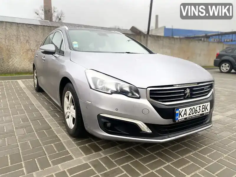 Універсал Peugeot 508 2016 1.56 л. Автомат обл. Київська, Київ - Фото 1/10