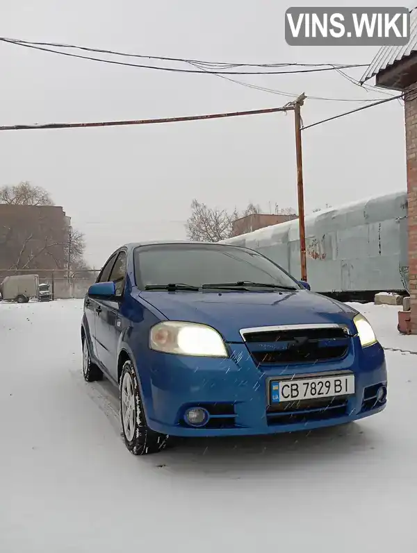 Седан Chevrolet Aveo 2006 null_content л. Ручна / Механіка обл. Чернігівська, Ніжин - Фото 1/6