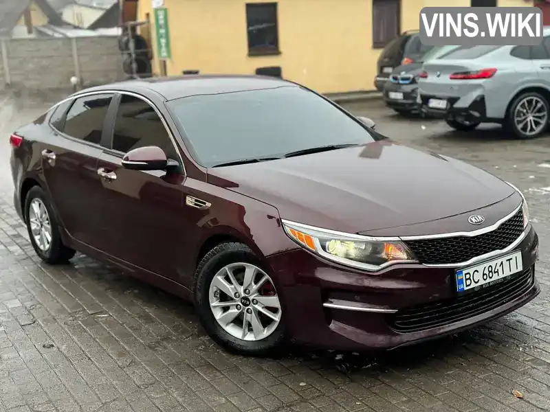 Седан Kia Optima 2017 2.36 л. Автомат обл. Львовская, Золочев - Фото 1/16