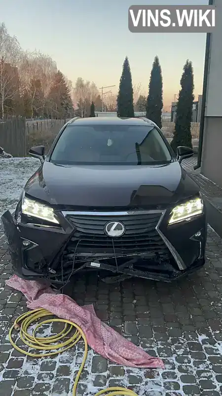 Внедорожник / Кроссовер Lexus RX 2017 2 л. Автомат обл. Волынская, Ковель - Фото 1/19