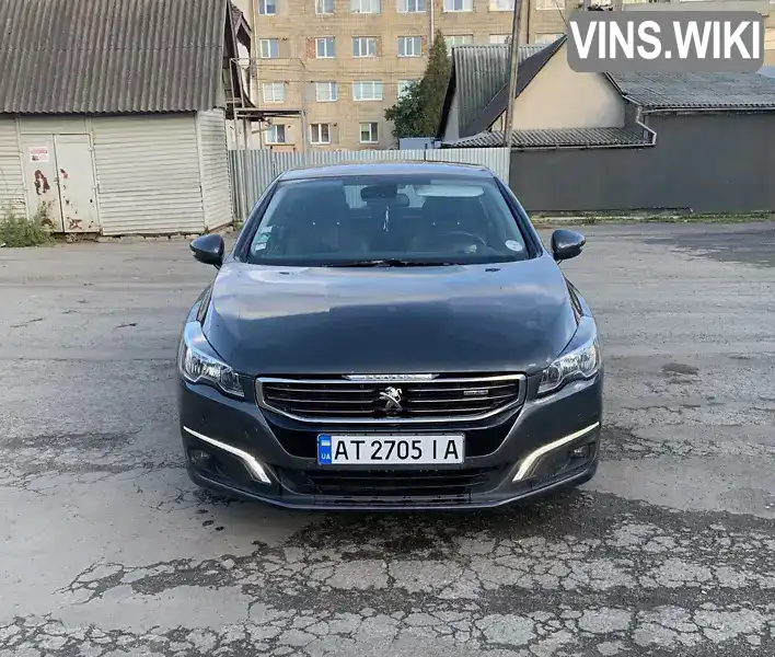 Седан Peugeot 508 2015 2 л. Автомат обл. Ивано-Франковская, Коломыя - Фото 1/21