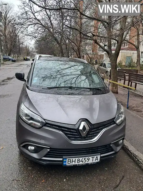 Мінівен Renault Scenic 2017 1.46 л. Ручна / Механіка обл. Одеська, Одеса - Фото 1/21