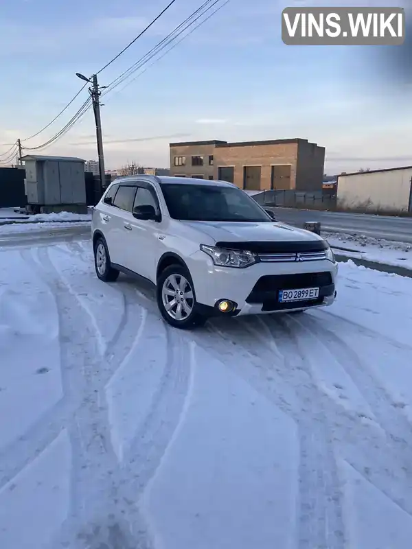 Позашляховик / Кросовер Mitsubishi Outlander 2014 2 л. Автомат обл. Тернопільська, Тернопіль - Фото 1/21