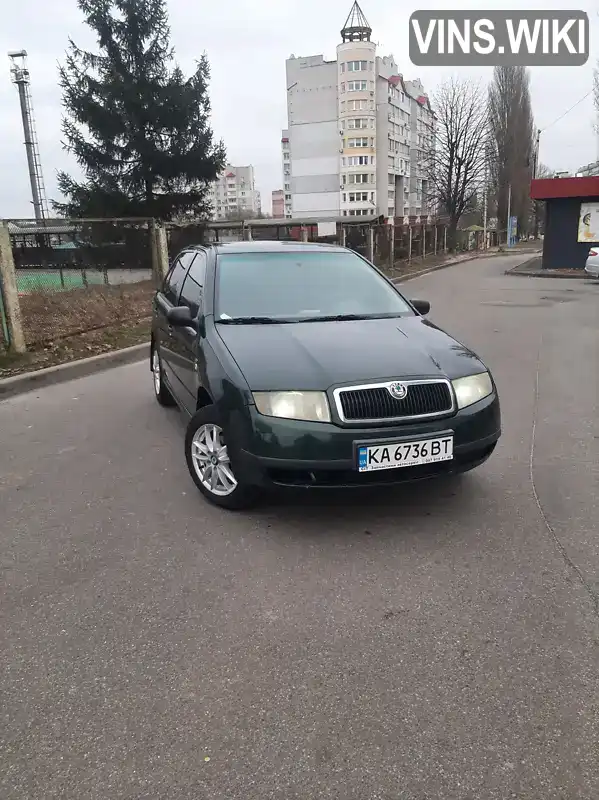 Хетчбек Skoda Fabia 2002 1.39 л. Ручна / Механіка обл. Київська, Вишгород - Фото 1/21