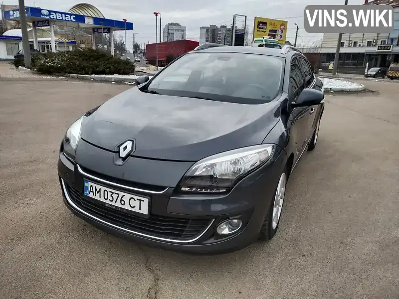 Універсал Renault Megane 2012 1.5 л. Ручна / Механіка обл. Житомирська, Житомир - Фото 1/21