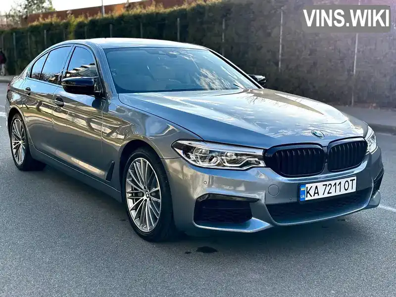 WBAJE5C57KWW13062 BMW 5 Series 2018 Седан 3 л. Фото 7