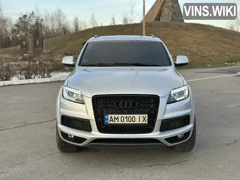 Позашляховик / Кросовер Audi Q7 2010 3 л. Автомат обл. Житомирська, Звягель - Фото 1/21