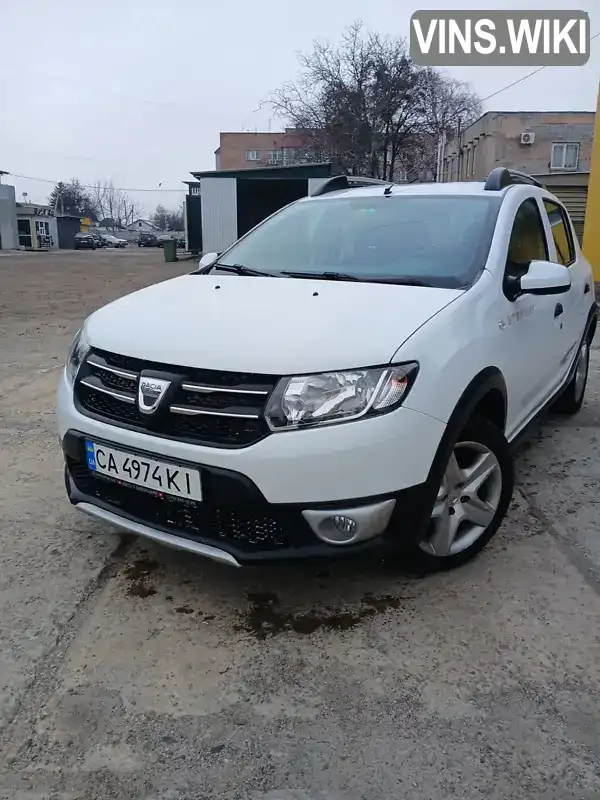 Хетчбек Dacia Sandero 2015 0.9 л. Ручна / Механіка обл. Черкаська, Черкаси - Фото 1/13