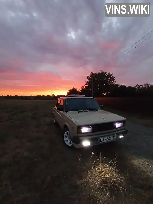 Седан ВАЗ / Lada 2105 1989 1.19 л. Ручна / Механіка обл. Полтавська, location.city.opishnia - Фото 1/14