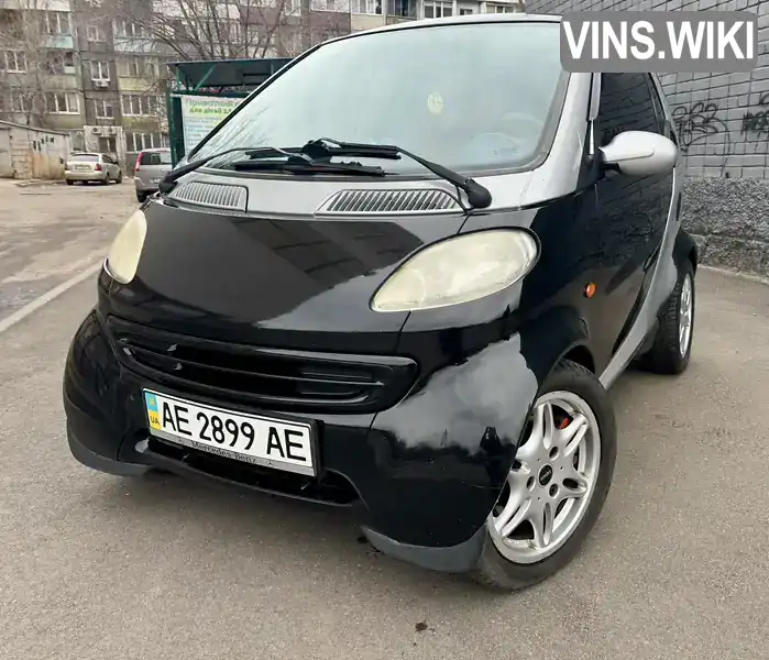 Купе Smart Fortwo 1999 0.6 л. Робот обл. Дніпропетровська, Дніпро (Дніпропетровськ) - Фото 1/13