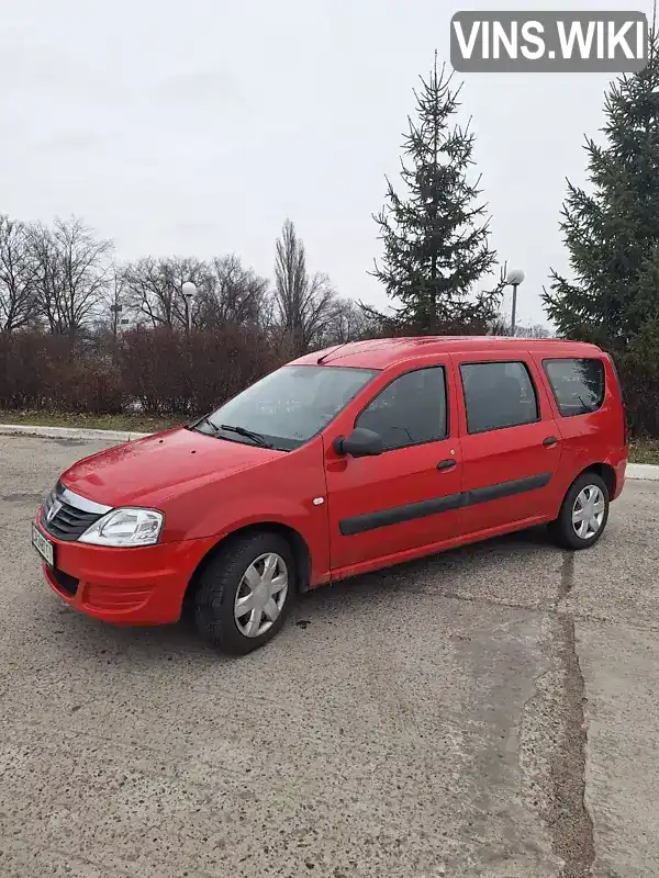 Універсал Dacia Logan MCV 2010 1.4 л. Ручна / Механіка обл. Черкаська, Черкаси - Фото 1/21