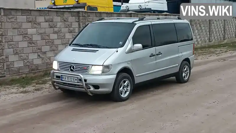 Мінівен Mercedes-Benz Vito 2000 2.2 л. Автомат обл. Рівненська, Сарни - Фото 1/21