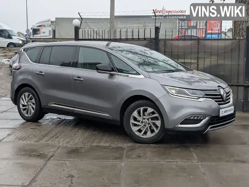 Мінівен Renault Espace 2015 1.6 л. Робот обл. Київська, Київ - Фото 1/21