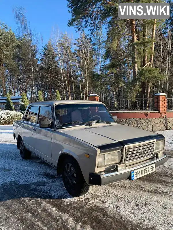 Седан ВАЗ / Lada 2107 2007 1.6 л. Ручна / Механіка обл. Сумська, Охтирка - Фото 1/10