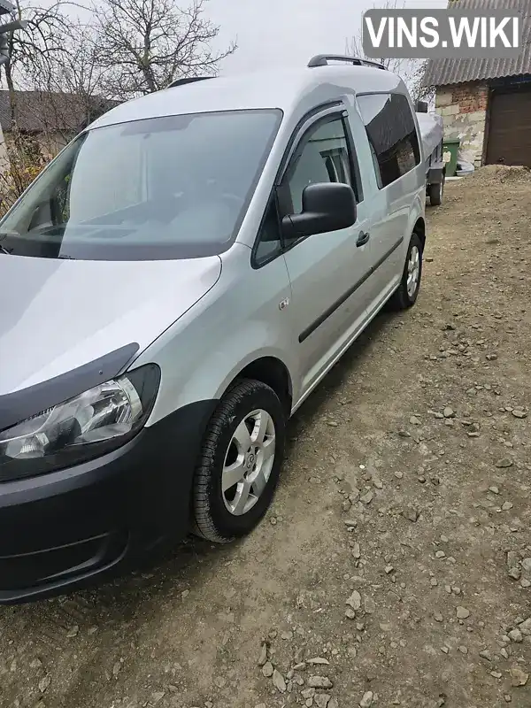 Минивэн Volkswagen Caddy 2012 1.6 л. Ручная / Механика обл. Тернопольская, Збараж - Фото 1/8