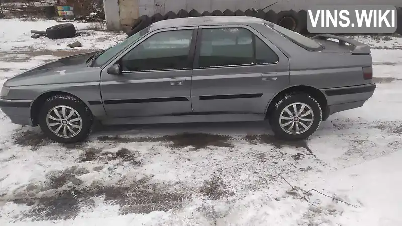 VF36BR2A290704096 Peugeot 605 1990 Седан 2 л. Фото 3