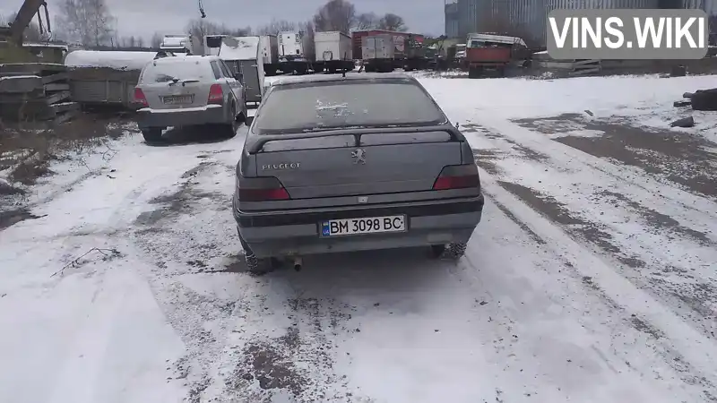 VF36BR2A290704096 Peugeot 605 1990 Седан 2 л. Фото 6