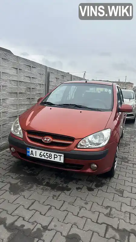 Хетчбек Hyundai Getz 2008 1.4 л. Ручна / Механіка обл. Київська, Біла Церква - Фото 1/21