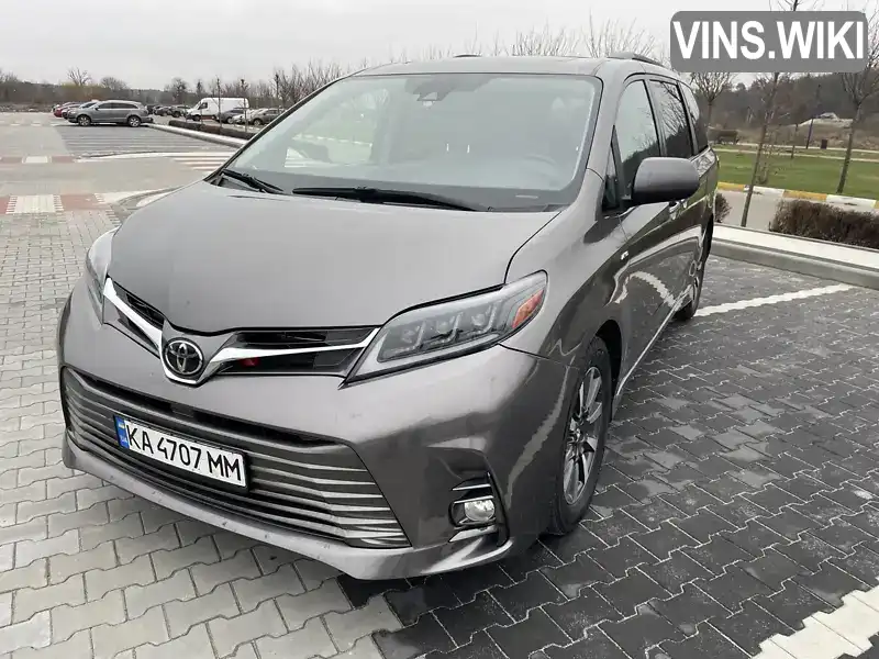 Мінівен Toyota Sienna 2019 3.46 л. Автомат обл. Київська, Київ - Фото 1/21