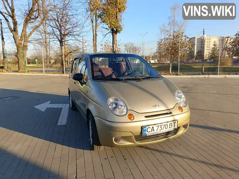 Хэтчбек Daewoo Matiz 2011 0.8 л. Ручная / Механика обл. Черкасская, Умань - Фото 1/8