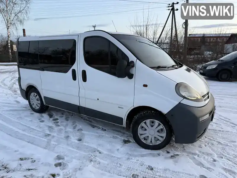 Мінівен Opel Vivaro 2002 1.9 л. Ручна / Механіка обл. Хмельницька, Ізяслав - Фото 1/17