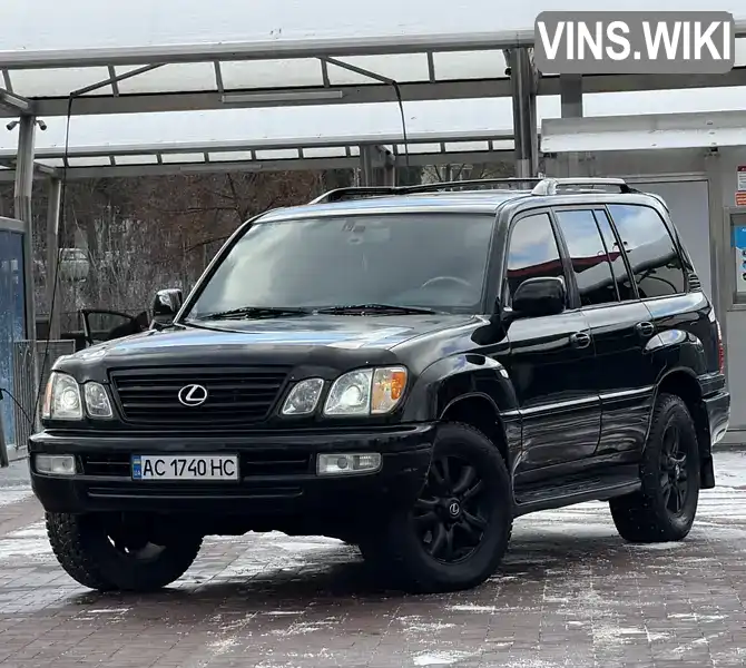 Позашляховик / Кросовер Lexus LX 2003 4.7 л. Автомат обл. Рівненська, Рівне - Фото 1/21