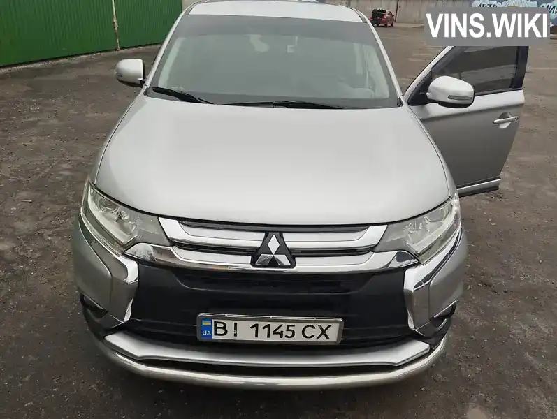 Позашляховик / Кросовер Mitsubishi Outlander 2018 2.36 л. Автомат обл. Полтавська, Миргород - Фото 1/13