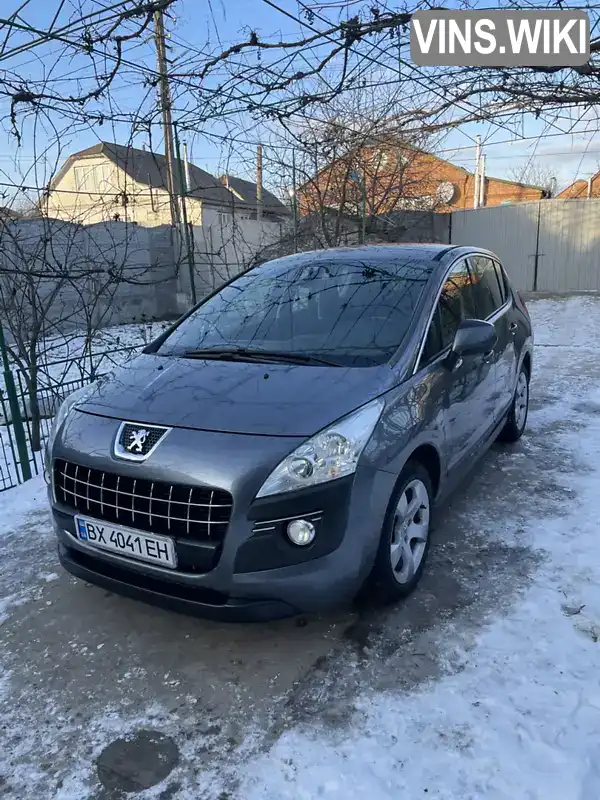 Внедорожник / Кроссовер Peugeot 3008 2011 1.56 л. Робот обл. Хмельницкая, Хмельницкий - Фото 1/16