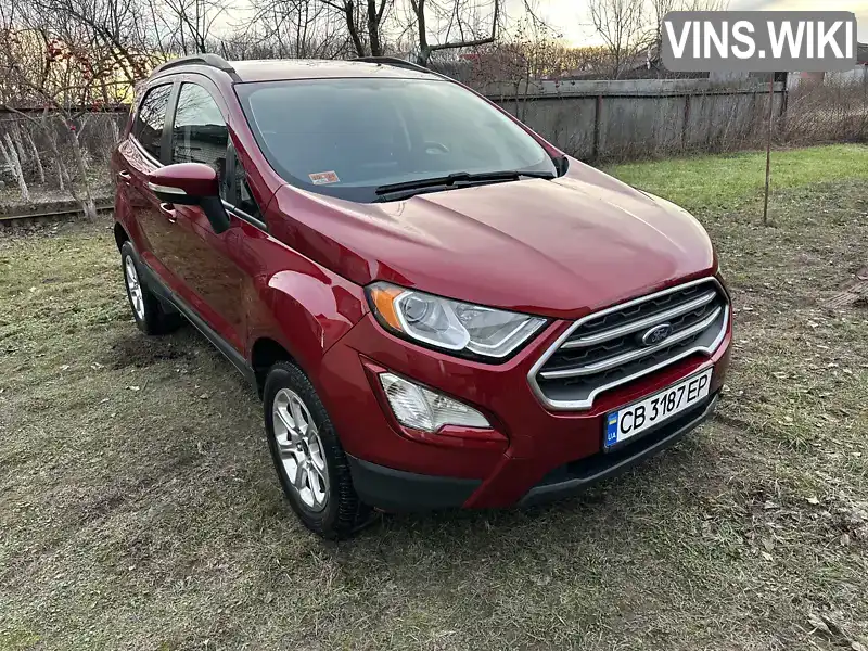 Внедорожник / Кроссовер Ford EcoSport 2018 2 л. обл. Черниговская, Чернигов - Фото 1/17