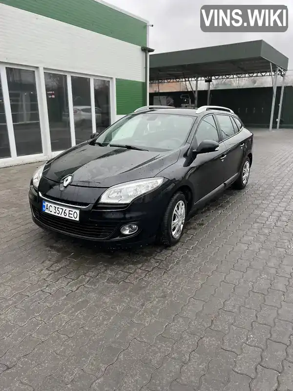 Універсал Renault Megane 2012 1.46 л. Ручна / Механіка обл. Волинська, location.city.volodymyr - Фото 1/12