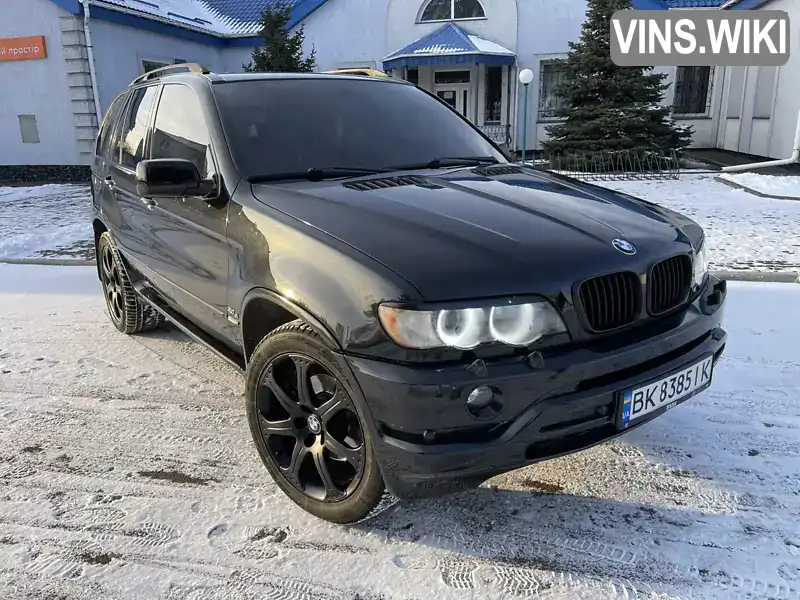 Позашляховик / Кросовер BMW X5 2002 3 л. Автомат обл. Рівненська, Радивилів - Фото 1/21