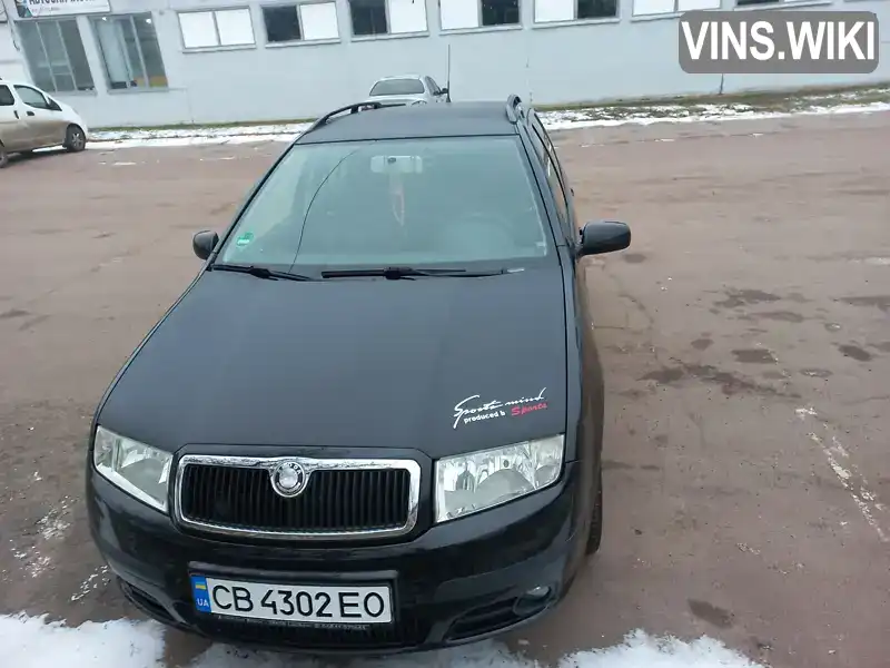 Универсал Skoda Fabia 2006 1.39 л. Ручная / Механика обл. Черниговская, Чернигов - Фото 1/13