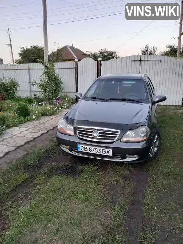 Седан Geely CK-2 2013 1.5 л. Ручная / Механика обл. Черниговская, Бахмач - Фото 1/8