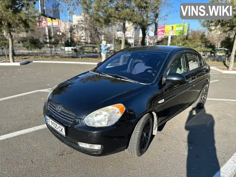 Седан Hyundai Accent 2008 1.4 л. Автомат обл. Одесская, Одесса - Фото 1/21